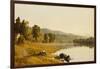 Moment's Rest-Sanford Robinson Gifford-Framed Giclee Print