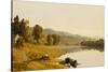 Moment's Rest-Sanford Robinson Gifford-Stretched Canvas