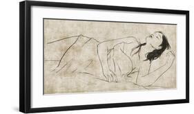 Moment-Simon Roux-Framed Art Print