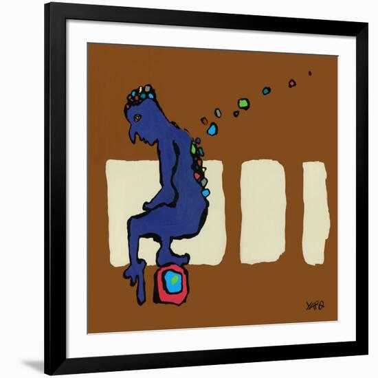 Momento-Yaro-Framed Art Print