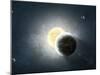 Moments before a Total Eclipse of the Sun-Stocktrek Images-Mounted Photographic Print