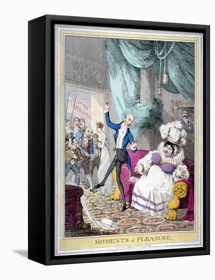 Moments of Pleasure, 1820-Theodore Lane-Framed Stretched Canvas