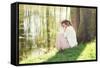 Moments-Sabine Rosch-Framed Stretched Canvas