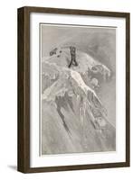 Moming Pass-Edward Whymper-Framed Art Print