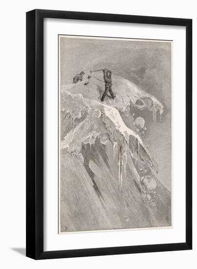 Moming Pass-Edward Whymper-Framed Art Print