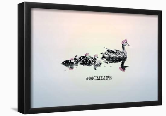 #MomLife-null-Framed Poster