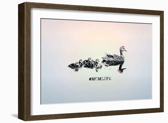 #MomLife-null-Framed Premium Giclee Print