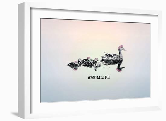 #MomLife-null-Framed Premium Giclee Print