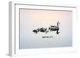 #MomLife-null-Framed Premium Giclee Print