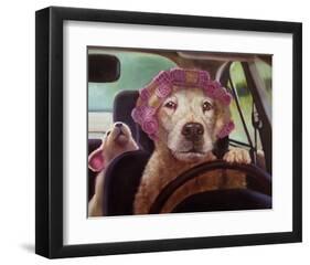 Mommy Chauffeur-Lucia Heffernan-Framed Art Print