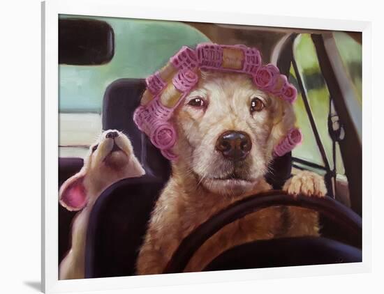 Mommy Chauffeur-Lucia Heffernan-Framed Art Print