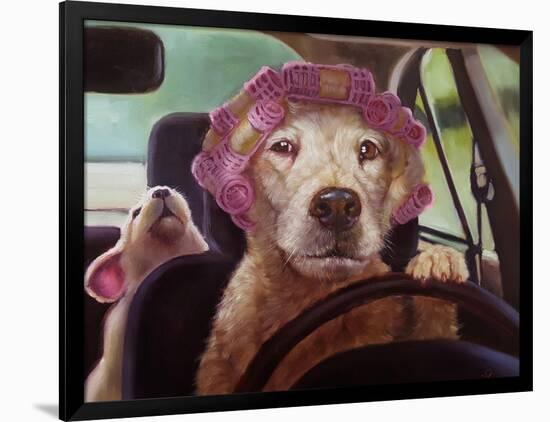 Mommy Chauffeur-Lucia Heffernan-Framed Art Print