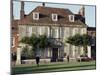 Mompesson House in the Cathedral Precinct, Salisbury, Wiltshire, England, United Kingdom-Michael Short-Mounted Photographic Print