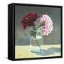 Moms Mason Jar-Jerry Cable-Framed Stretched Canvas