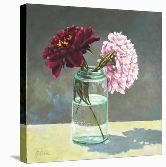Moms Mason Jar-Jerry Cable-Stretched Canvas
