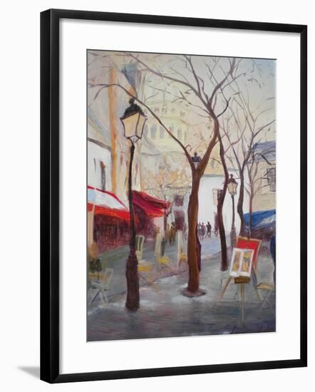 Mon Martre, 2010-Antonia Myatt-Framed Giclee Print