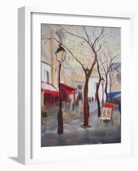 Mon Martre, 2010-Antonia Myatt-Framed Giclee Print