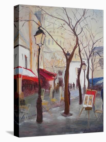 Mon Martre, 2010-Antonia Myatt-Stretched Canvas