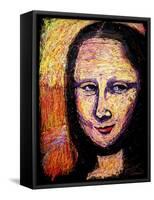 Mona 002-Rock Demarco-Framed Stretched Canvas