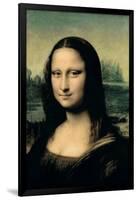 Mona Lisa, c.1507 (detail)-Leonardo da Vinci-Framed Giclee Print