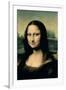 Mona Lisa, c.1507 (detail)-Leonardo da Vinci-Framed Premium Giclee Print