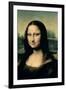 Mona Lisa, c.1507 (detail)-Leonardo da Vinci-Framed Premium Giclee Print