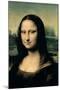 Mona Lisa, c.1507 (detail)-Leonardo da Vinci-Mounted Premium Giclee Print