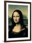 Mona Lisa, c.1507 (detail)-Leonardo da Vinci-Framed Giclee Print