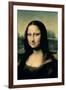 Mona Lisa, c.1507 (detail)-Leonardo da Vinci-Framed Giclee Print