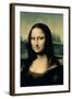 Mona Lisa, c.1507 (detail)-Leonardo da Vinci-Framed Giclee Print