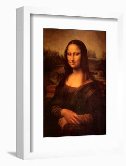 Mona Lisa, c.1507-Leonardo da Vinci-Framed Art Print