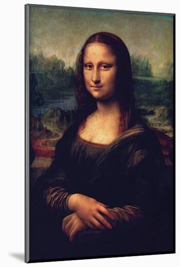 Mona Lisa, c.1507-Leonardo da Vinci-Mounted Giclee Print