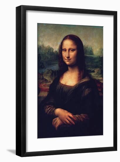 Mona Lisa, c.1507-Leonardo da Vinci-Framed Giclee Print