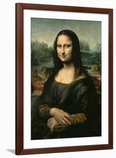 Mona Lisa, c.1507-Leonardo da Vinci-Framed Giclee Print