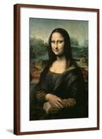 Mona Lisa, c.1507-Leonardo da Vinci-Framed Giclee Print