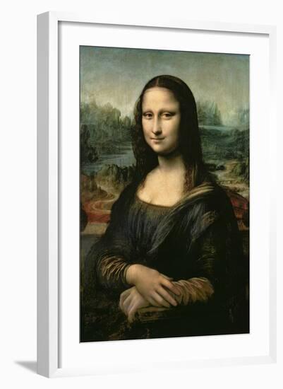 Mona Lisa, c.1507-Leonardo da Vinci-Framed Giclee Print