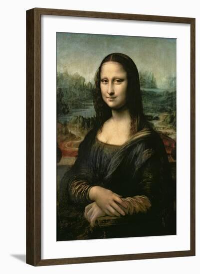 Mona Lisa, c.1507-Leonardo da Vinci-Framed Giclee Print