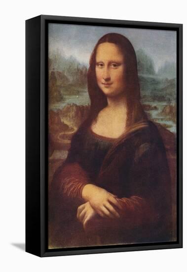 'Mona Lisa', c1503-Leonardo Da Vinci-Framed Stretched Canvas