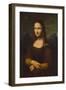 Mona Lisa (Copy, Late 19th Century)-null-Framed Giclee Print