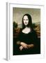 Mona Lisa, Copy of the Painting by Leonardo Da Vinci-Flemish-Framed Giclee Print