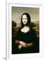 Mona Lisa, Copy of the Painting by Leonardo Da Vinci-Flemish-Framed Giclee Print