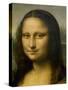 Mona Lisa, (Detail) 1503-1506-Leonardo da Vinci-Stretched Canvas