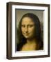 Mona Lisa, (Detail) 1503-1506-Leonardo da Vinci-Framed Giclee Print