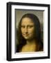 Mona Lisa, (Detail) 1503-1506-Leonardo da Vinci-Framed Giclee Print