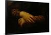 Mona Lisa, Detail of Her Hands, circa 1503-06-Leonardo da Vinci-Framed Giclee Print