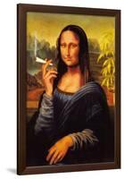 Mona Lisa - Joint-null-Framed Poster