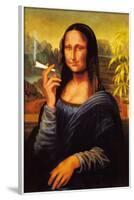 Mona Lisa - Joint-null-Framed Poster