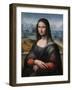 Mona Lisa (La Giocond), 1503-1516-Leonardo da Vinci-Framed Giclee Print