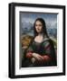 Mona Lisa (La Giocond), 1503-1516-Leonardo da Vinci-Framed Giclee Print