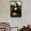 Mona Lisa, La Gioconda-Leonardo da Vinci-Framed Stretched Canvas displayed on a wall